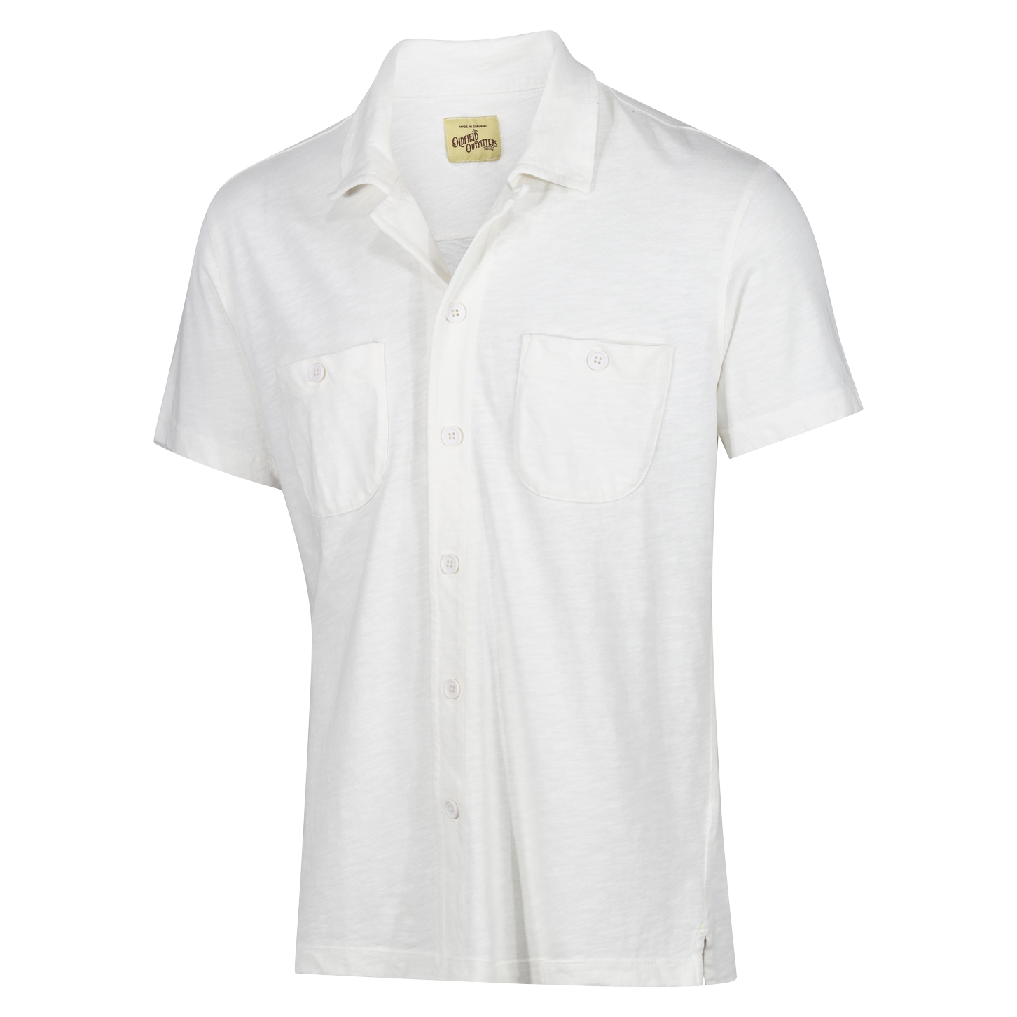 Gentleman's Summer Cuban collar Jersey cotton shirt