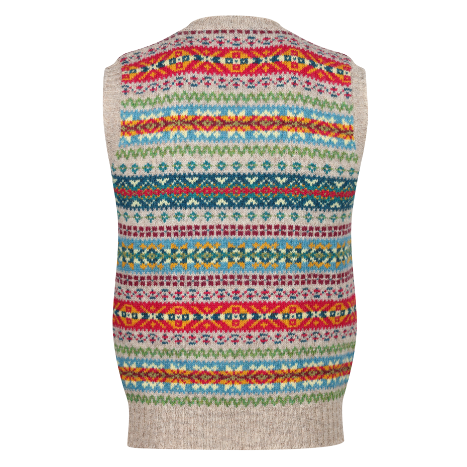 Fair Isle sweater vest