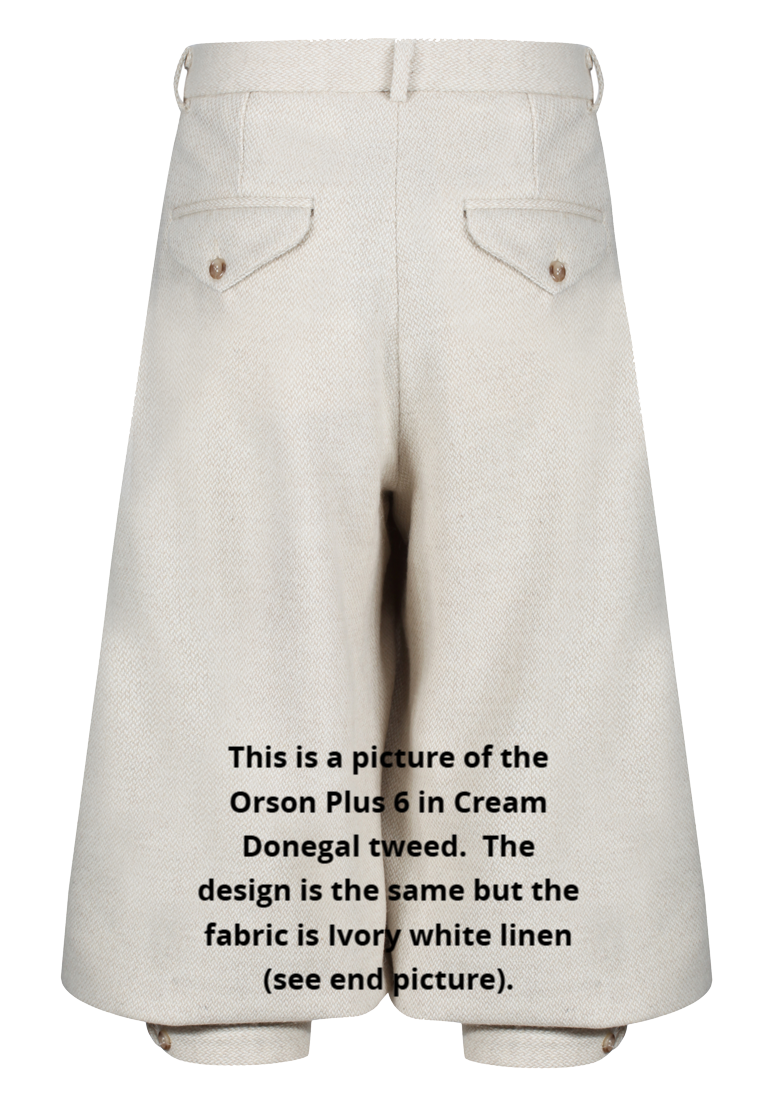 ORSON PLUS 6s - IVORY WHITE LINEN