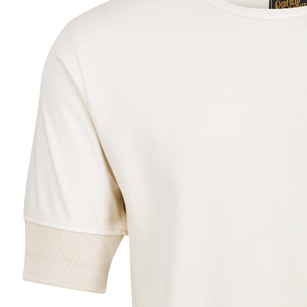 Ribbed Cuff T Shirt