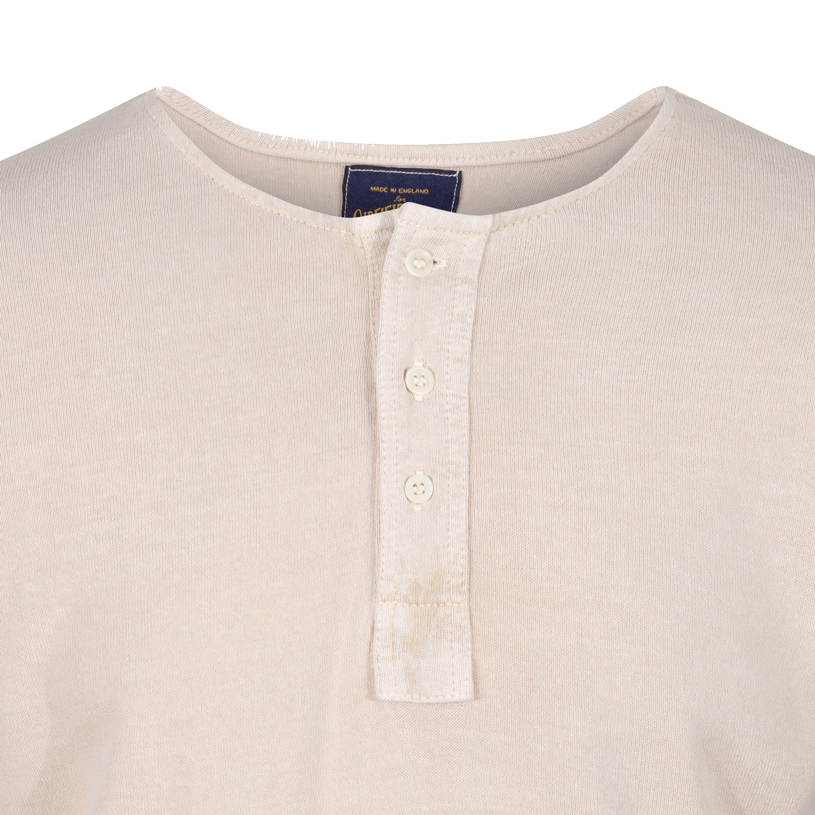 1920s SHORT SLEEVE "HENLEY" WORK SHIRT
