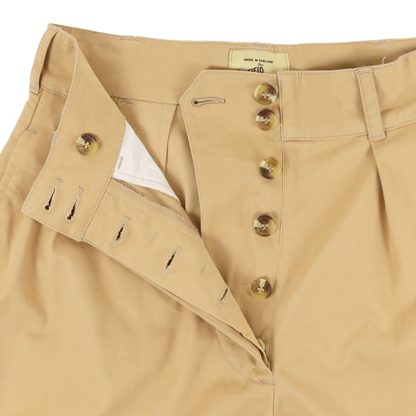 Ladies Button fly short