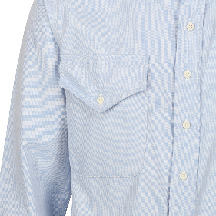 1940s Army shirt in blue