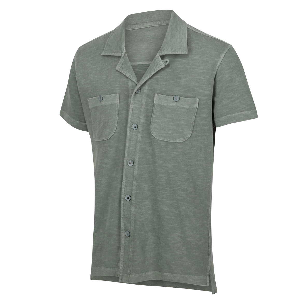 Mens summer traditional short sleeve shirt