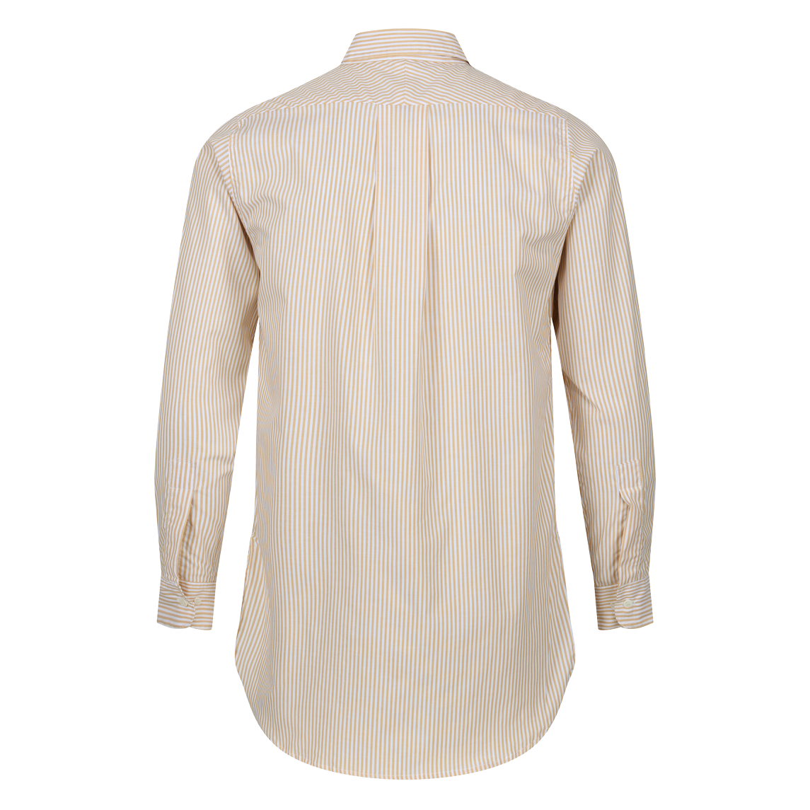 1930s Striped ochre work shirt