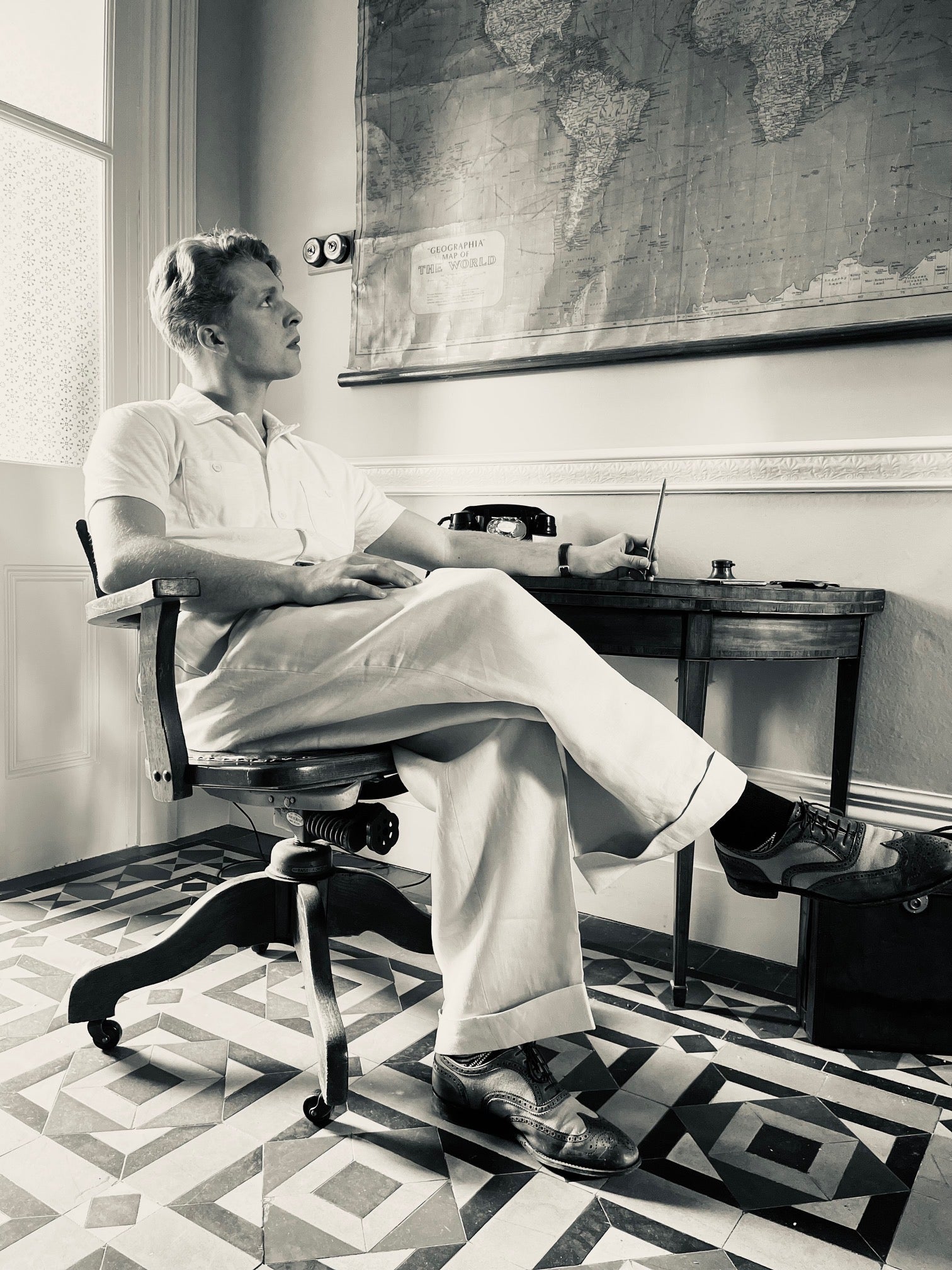 Mens Vintage Summer Shirt