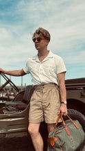 1930s KHAKI TWILL SHORTS