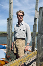 1930s KHAKI TWILL SHORTS