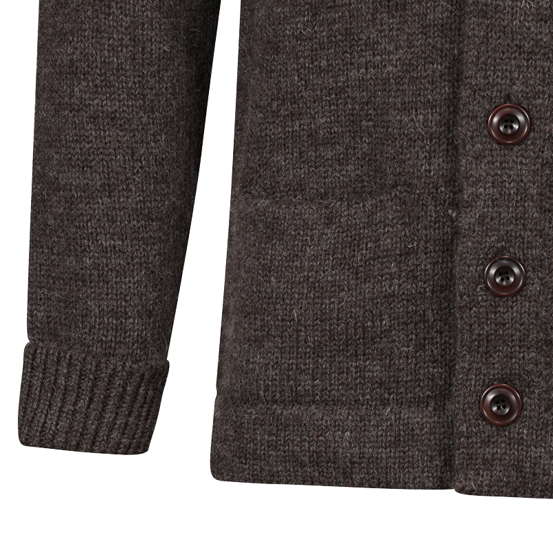 6 ply wool cardgan
