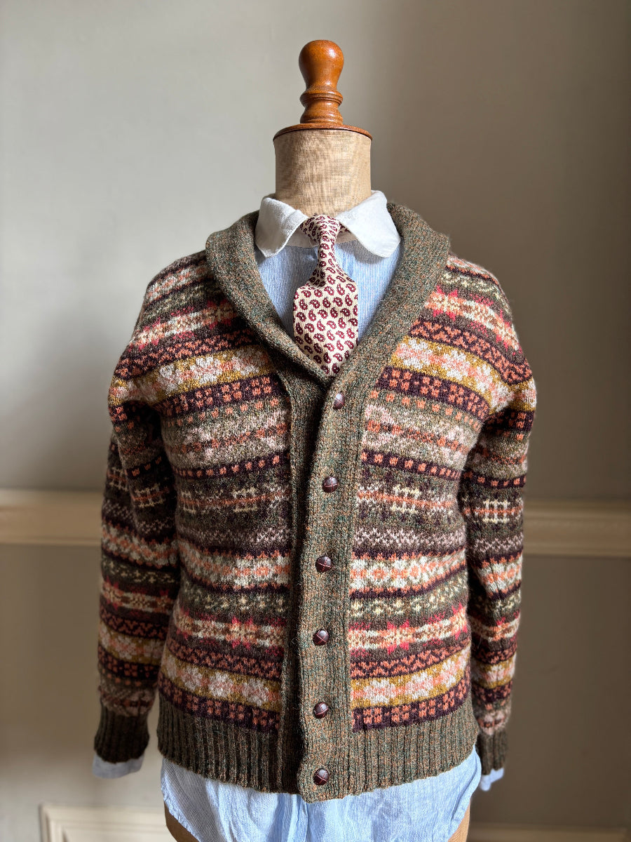 Vintage Fair Isle Cardigan