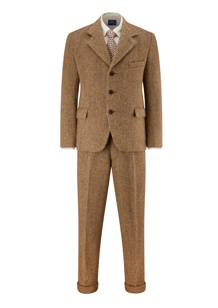 High quality, vintage inspired mens suit combining jacket, waistcoat and trousers.