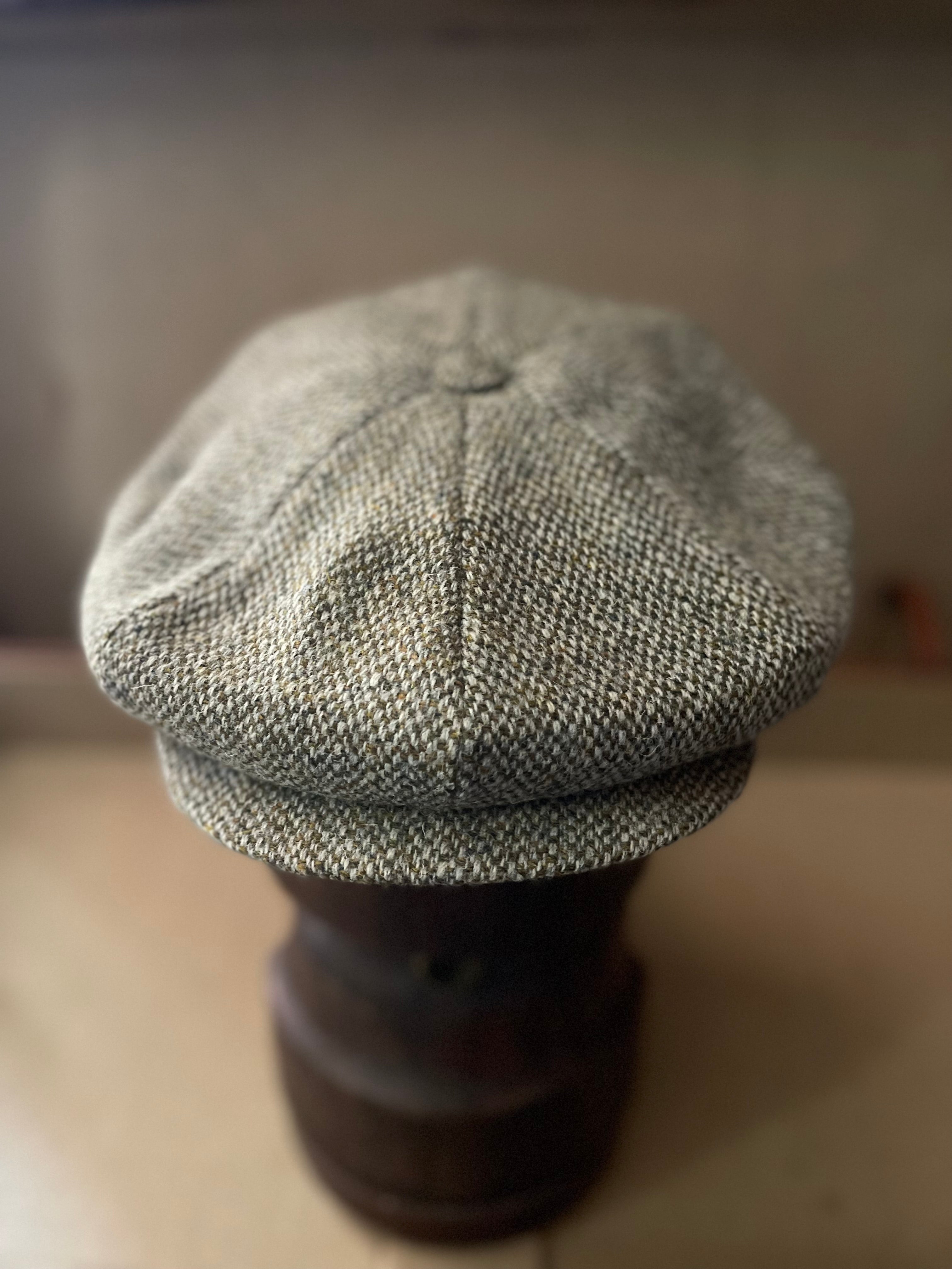 Harris Tweed Baker boy Cap