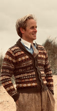 Harry Vardon Shawl neck Fair Isle Cardigan
