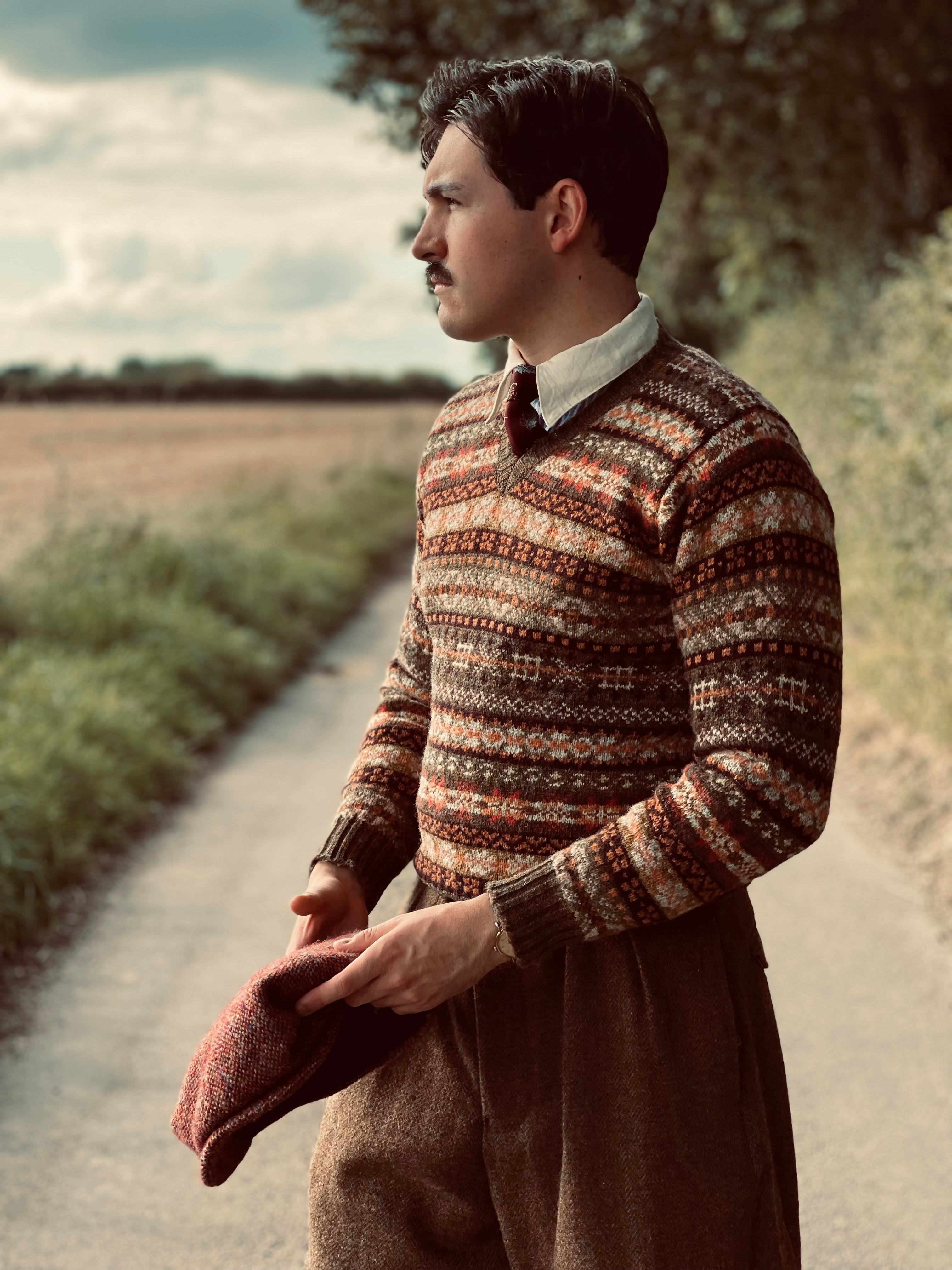 FAIR ISLE SWEATER - "THE HARRY VARDON"