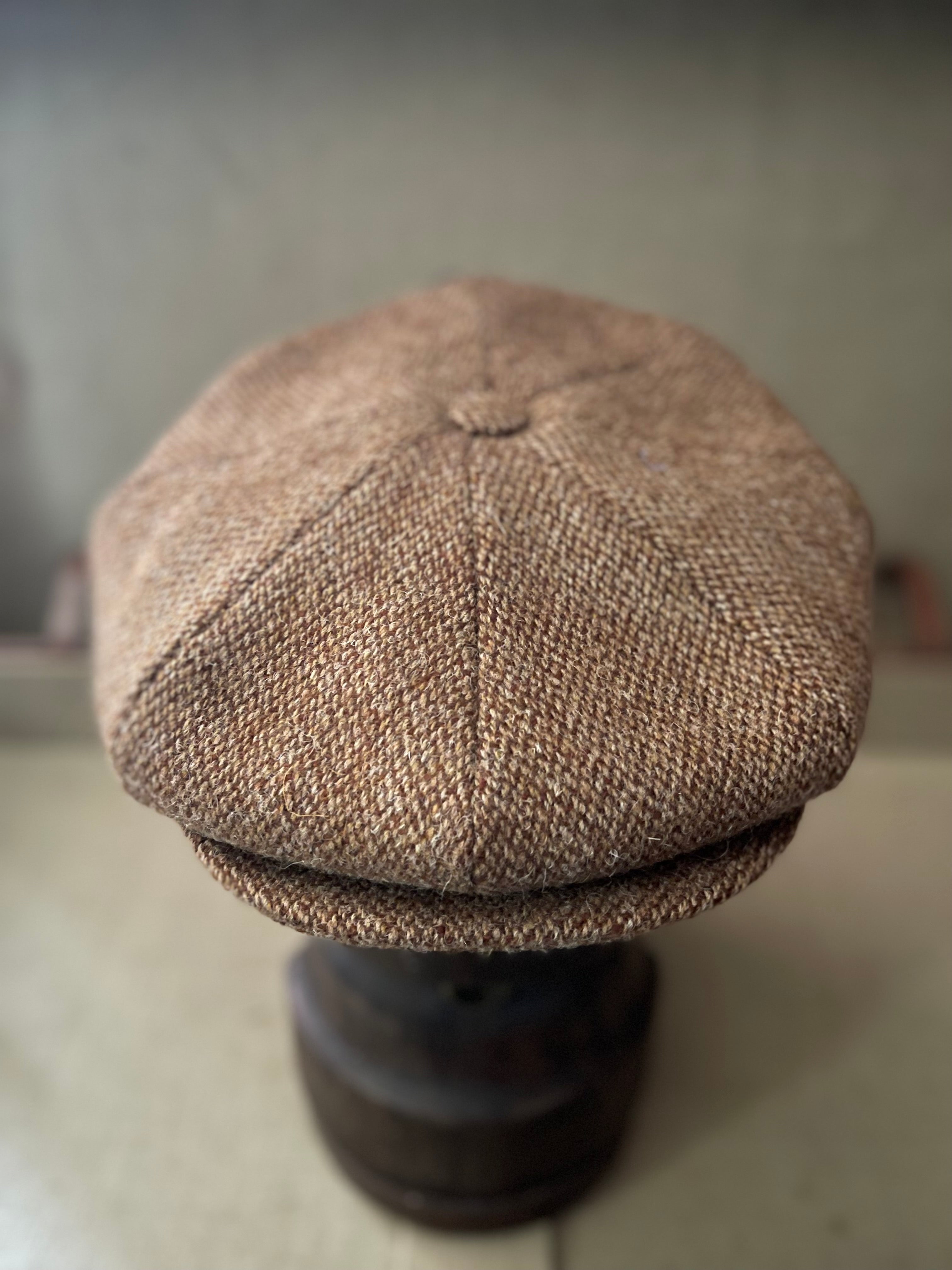 1930s Donegal Tweed Baker Boy Cap