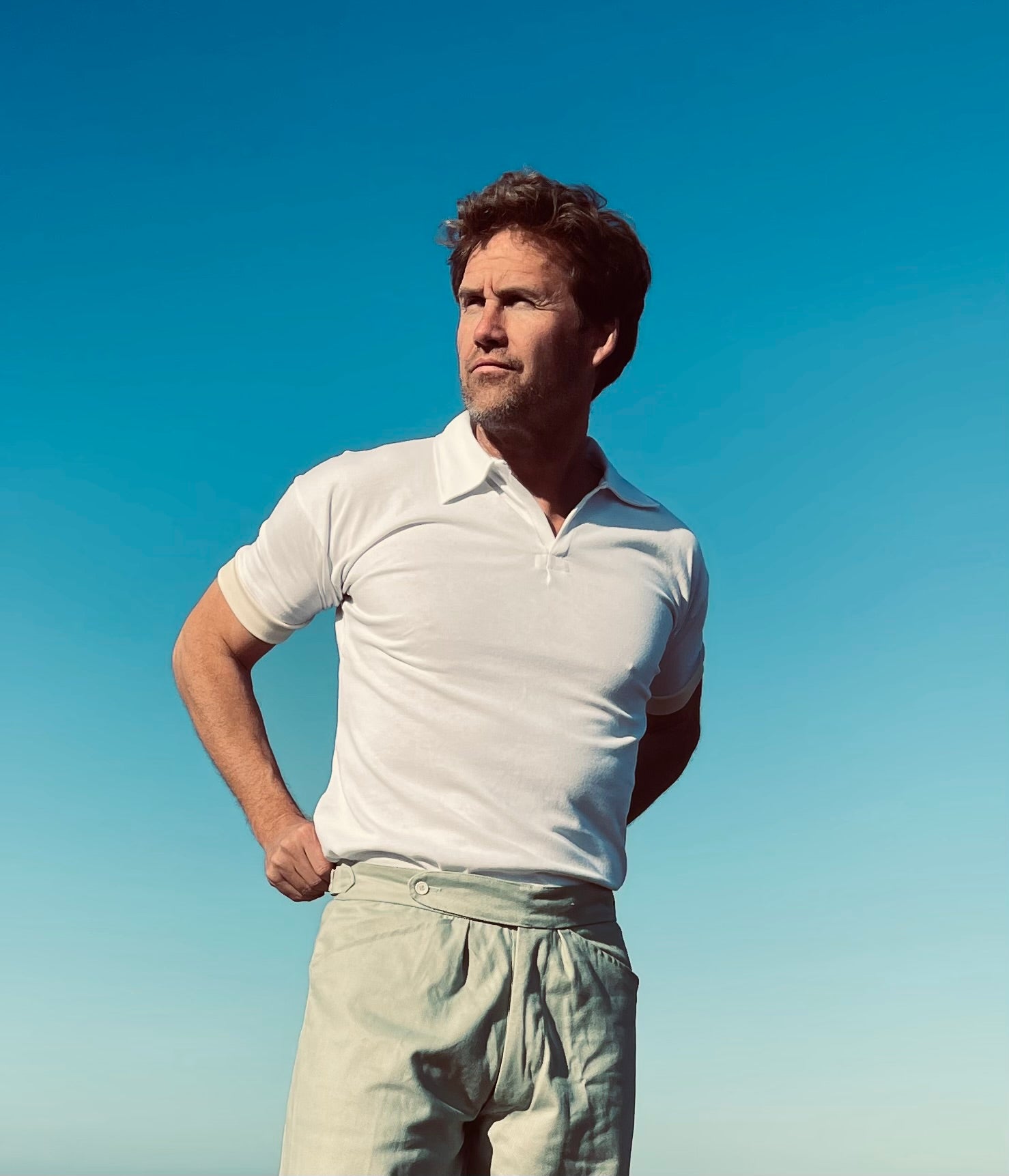 THE REDFORD SHIRT - WHITE - MADE IN ENGLAND