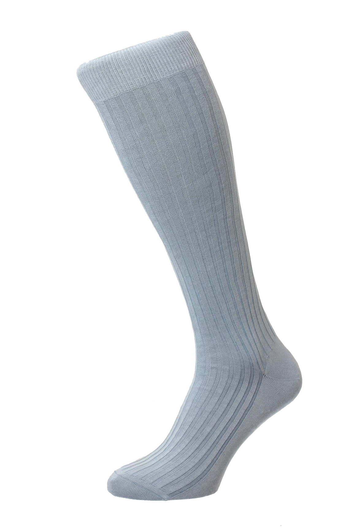 Pantherella, "Danvers Sky Blue", Over the Calf sock