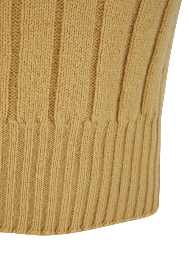 Vintage ribbed sweater vest