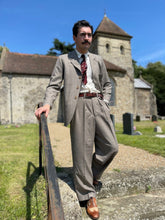 1940s Vintage Dogtooth Tweed Suit