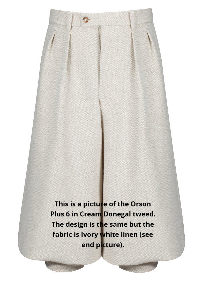 ORSON PLUS 6s - IVORY WHITE LINEN