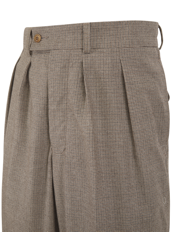 1940s Pleated suit trouser