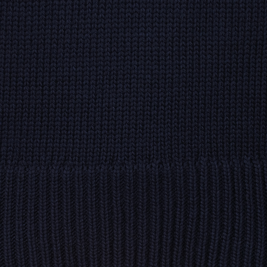 Navy merino wool