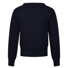 Boat neck jumper