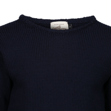 Boat neck sweater