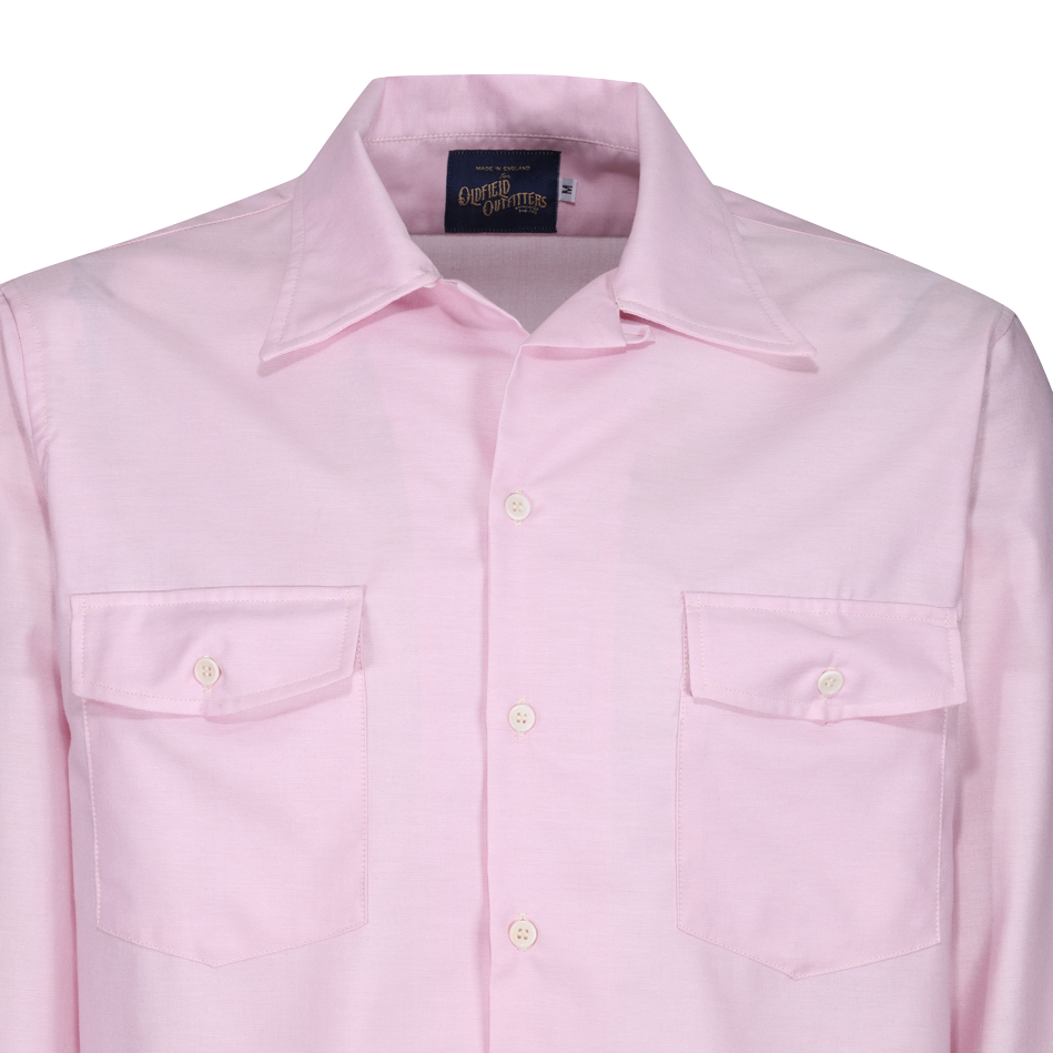 Panama collar shirt