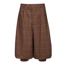 ORSON PLUS 6 - BROWN DOGTOOTH CHECK CASHMERE/WOOL MIX