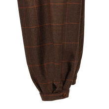 ORSON PLUS 6 - BROWN DOGTOOTH CHECK CASHMERE/WOOL MIX