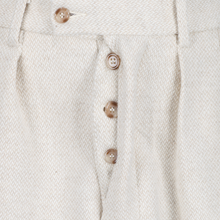 Button fly trousers