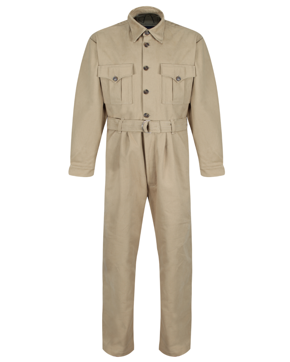 Mens 1940s tough overalls