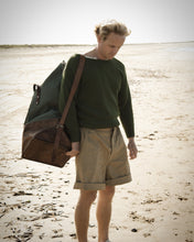 Pleated, high waist shorts