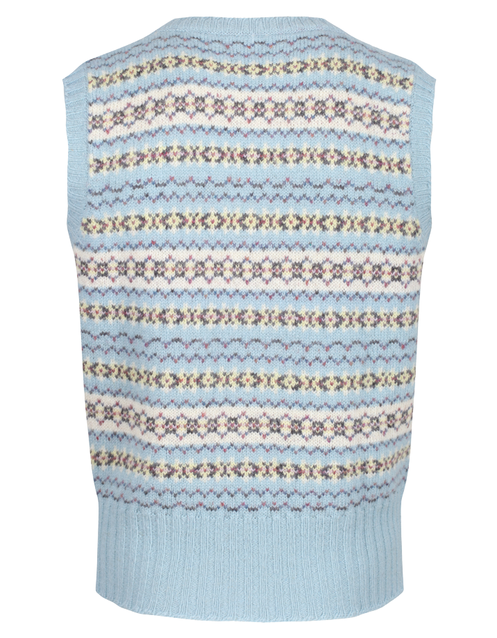 Baby Blue Fair Isle