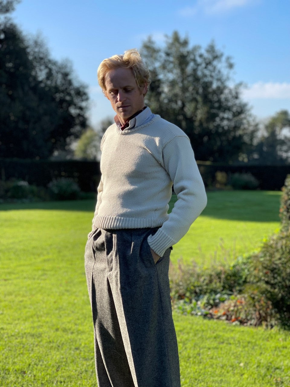 1930s Boat neck sweater