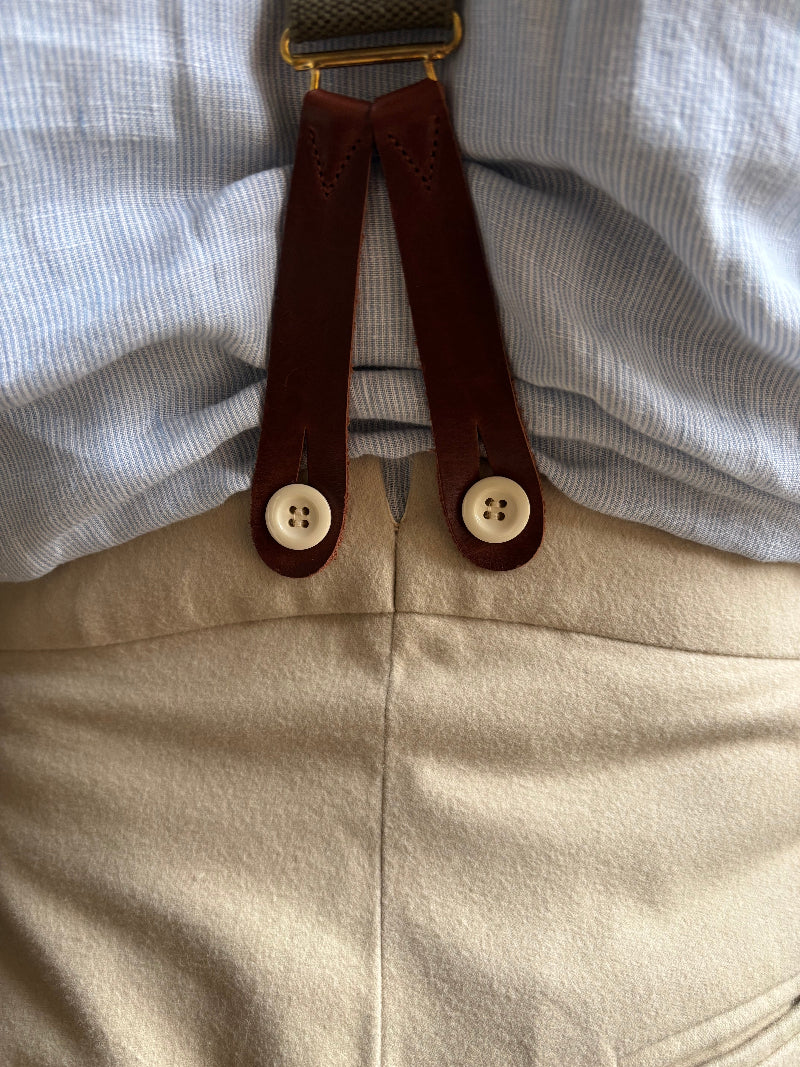 Fishtail trousers