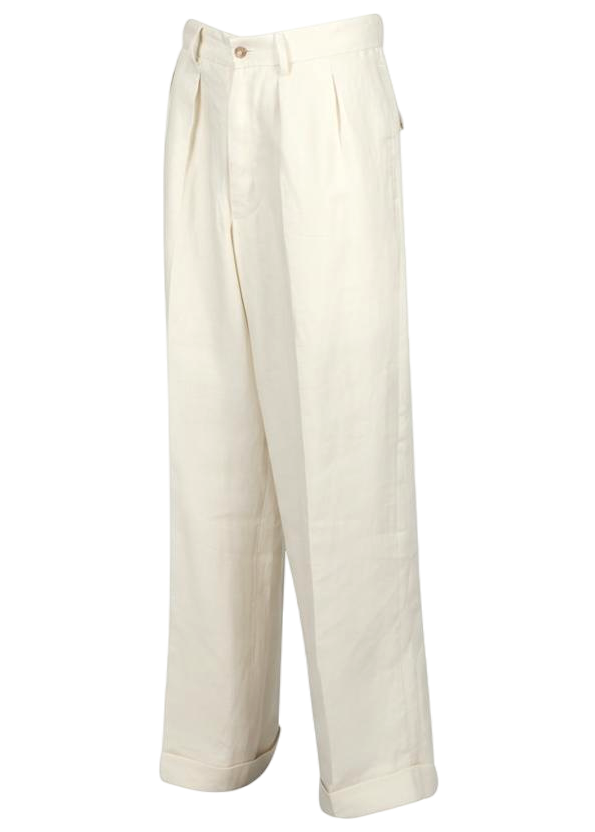1930s Vintage Mens Summer Linen trousers