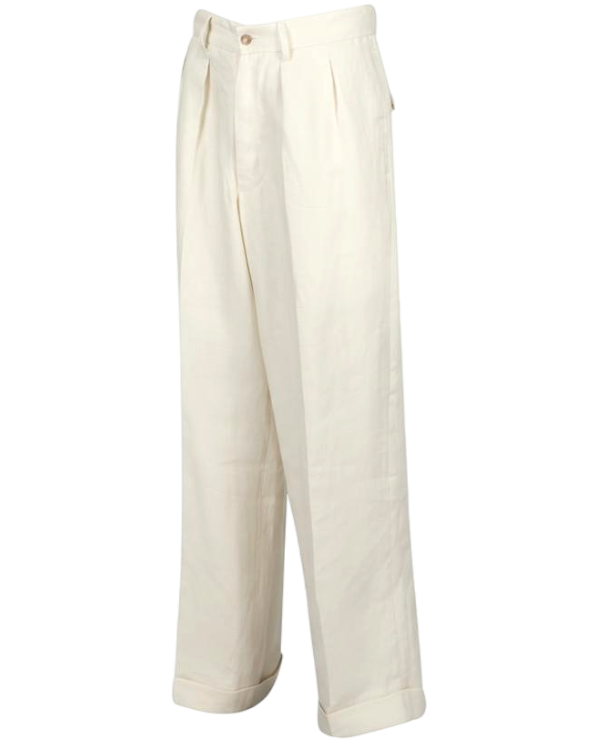 1930s Vintage Mens Summer Linen trousers