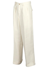 1930s Vintage Mens Summer Linen trousers