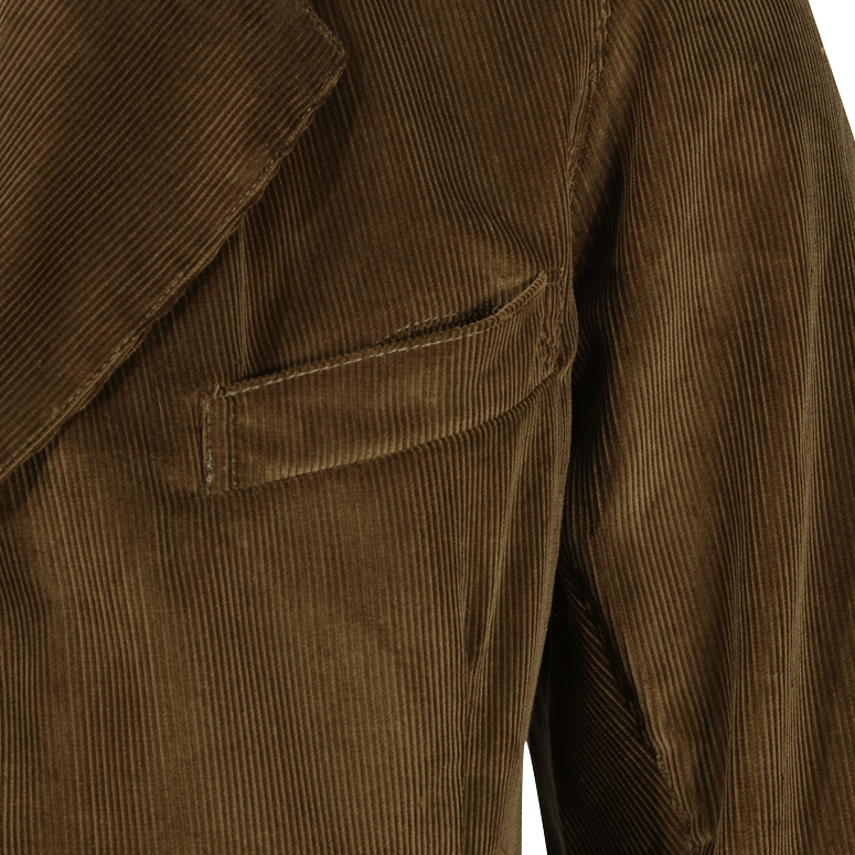 Brisbane moss corduroy jacket