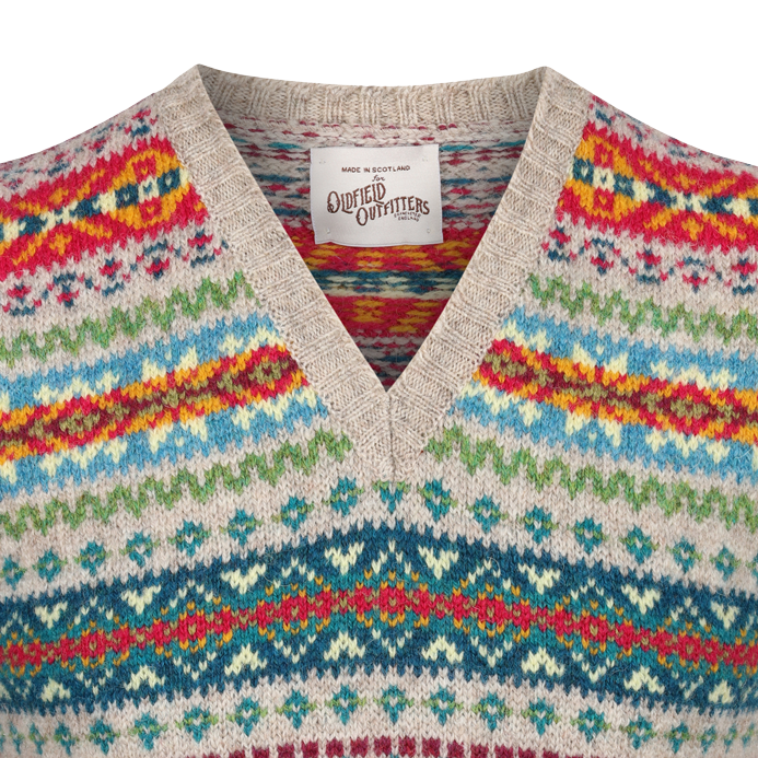 Vintage Fair Isle slipover