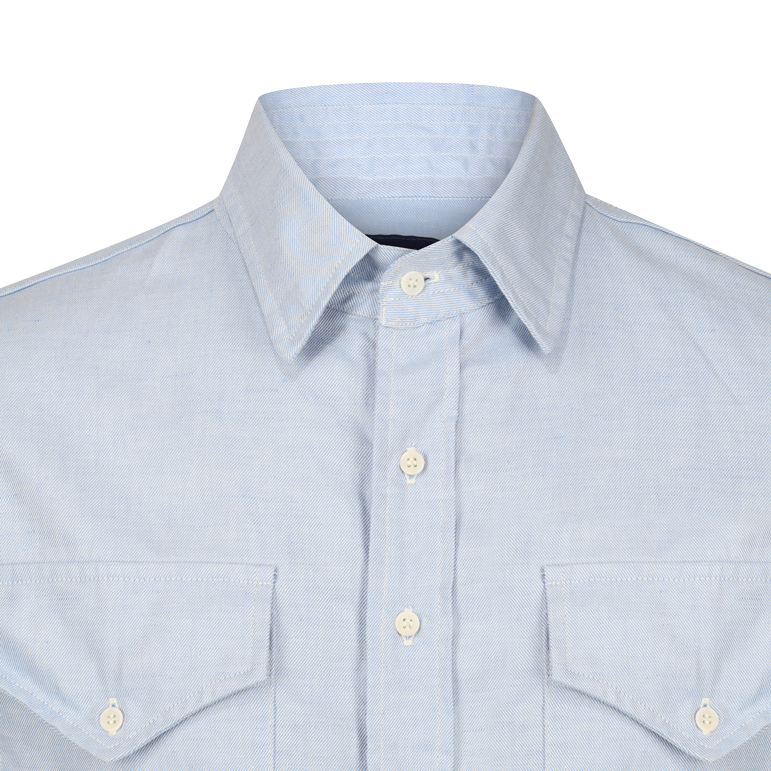 1940s Linen/cotton shirt
