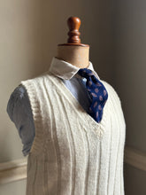 Vintage 1930s off white sweater vest