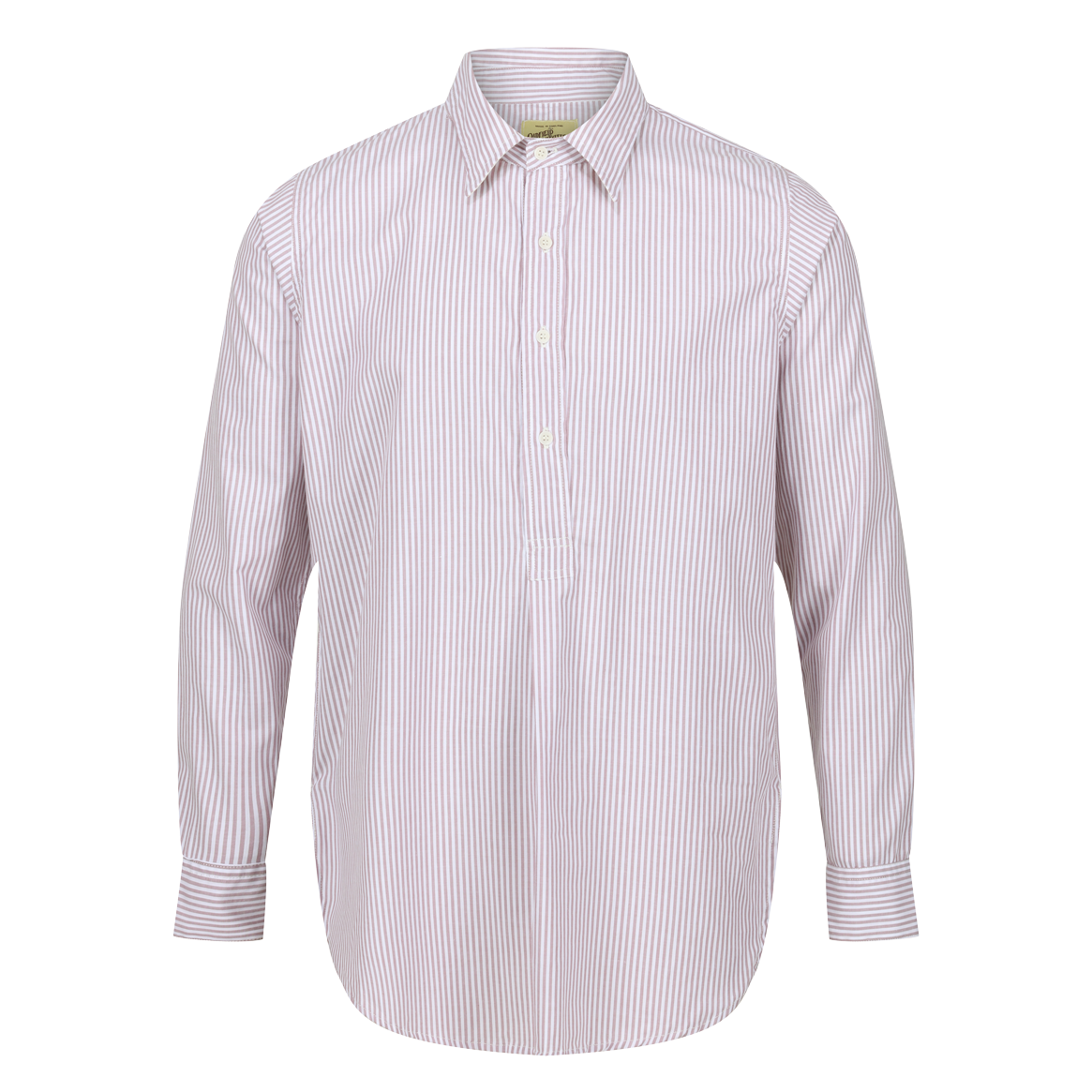 1930s Mauve striped chambray shirt