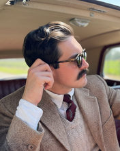 1940s DONEGAL TWEED,  BEIGE HERRINGBONE JACKET