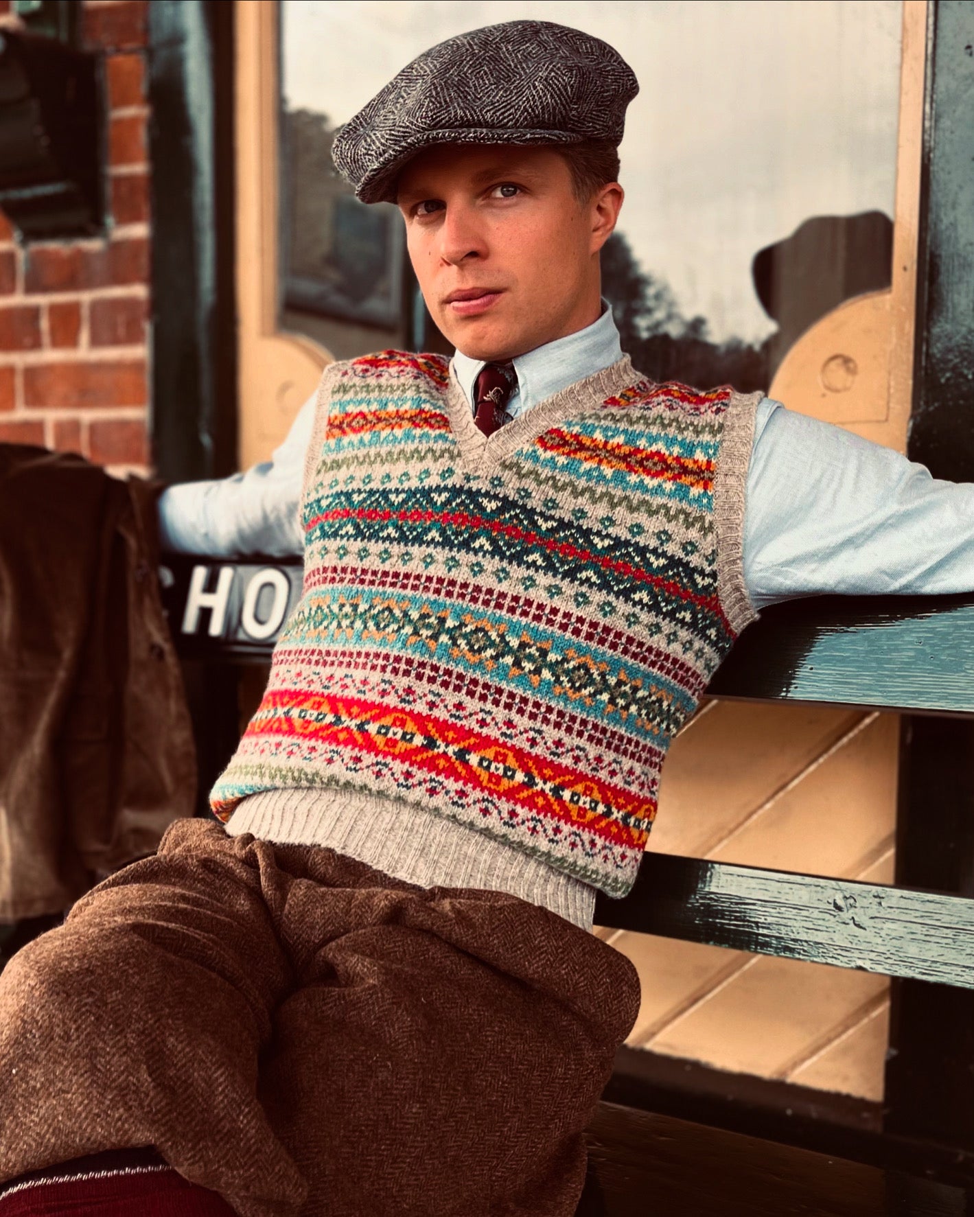 Vintage Fair Isle Vest
