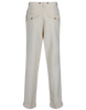 THE "ERROL" TROUSER - CREAM - 12 WHALE CORDUROY