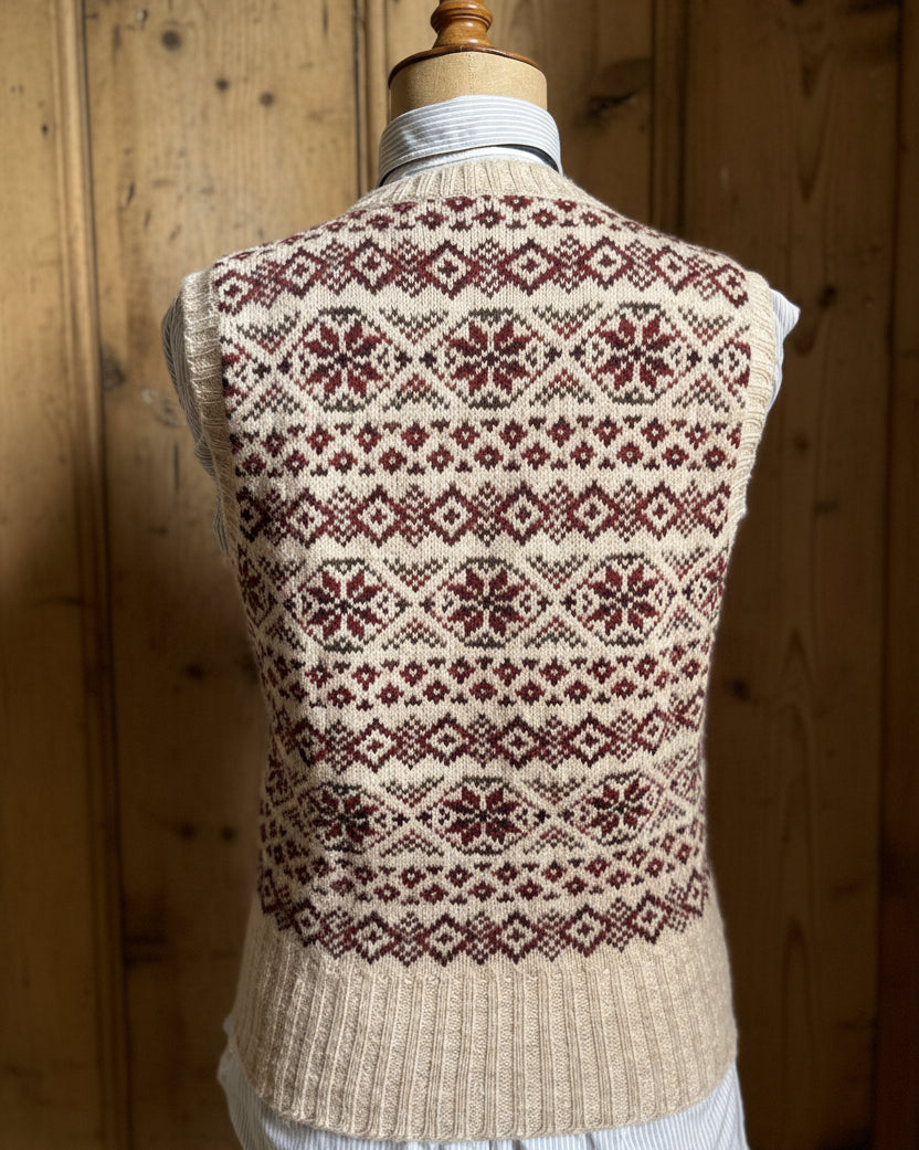 Fair Isle vest