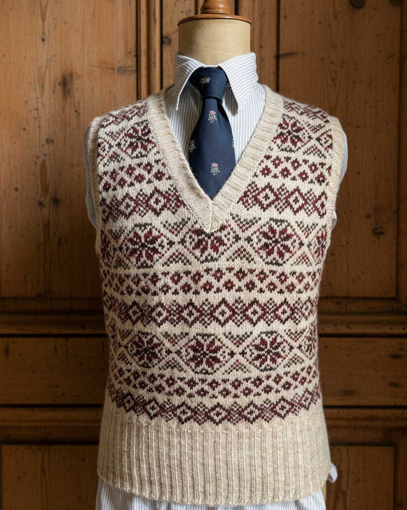 Fitzroy 24 Fair Isle slipover